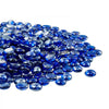 VEVOR Fire Glass, 10LBS/4.5KG High-Temperature Resistant Fireplace Rocks, 3/4-Inch / 19.05 mm Reflective & Smokeless Firepit Glass Beads, High Luster Stone Landscaping for Fire Pit Table, Cobalt Blue