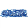 VEVOR Fire Glass, 10LBS / 4.5KG High-Temperature Resistant Fireplace Rocks, 1/4-Inch / 6.35 mm Reflective & Smokeless Firepit Glass Rock, High Luster Stone Landscaping for Fire Pit Table, Cobalt Blue
