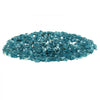 VEVOR Fire Glass, 20 LBS / 9 KG High-Temperature Resistant Fireplace Rocks, 1/2-Inch / 12.7 mm Reflective & Smokeless Firepit Glass Rock, High Luster Stone Landscaping for Fire Pit Table, Aqua Blue