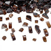 VEVOR Fire Glass, 10 LBS / 4.5 KG High-Temperature Resistant Fireplace Rocks, 1/2-Inch / 12.7 mm Reflective & Smokeless Firepit Glass Rock, High Luster Stone Landscaping for Fire Pit Table, Copper