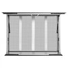 VEVOR Concession Window Folding Shelf 48x36in Aluminum Alloy Service Window, for Food Truck, Up to 85 Degrees, with 4 Sliding Screen Windows, Awning Door and Drag Hook, Rainwater Resistant