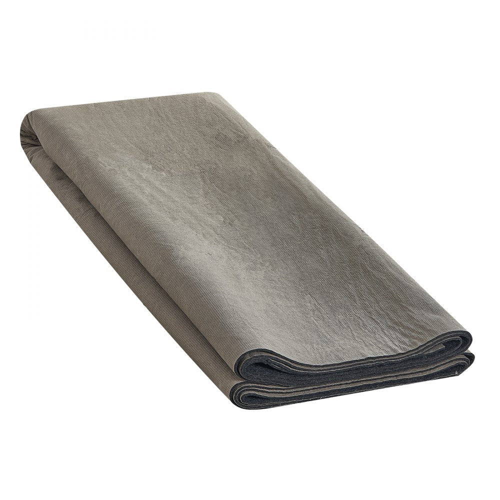 VEVOR - Slip-Resistant Rug Pad - Protective Cushioning Carpet Pad - 8' x 10' - 1/4"Thick - Dual Surface - Polyester Felt + Latex - Gray - 7-8㎡ Area Carpet Padding Rug Cushion Safe for All Floors