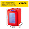VEVOR Reptile Incubator 25L Digital Egg Incubator 5-42°C for Small Reptiles