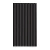 VEVOR Wood Slat Acoustic Panels, 23.6 x 47.2 inch, MDF Accent Wooden Wall Panels for Modern Interior Wall Decor, Faux Wood Wall Board Panels for Noise Reduction, Black Oak