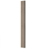 VEVOR Wood Slat Acoustic Panels, 7.9 x 94.5 inch, MDF Accent Wooden Wall Panels for Modern Interior Wall Decor, Faux Wood Wall Board Panels for Noise Reduction, Silver Wood