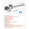 VEVOR 12-Inch Frost-Free Sillcock, 1/2" PTC x 3/4" MHT Hose Bibb, Anti-Siphon Lead-Free Brass Valve, Push-to-Connect Brass Plumbing Fitting, Compatible with PEX, Copper, CPVC Pipes