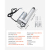 VEVOR 12V Linear Actuator, 4 Inch IP65 Waterproof Linear Actuator, 675lbs/3000N 0.2"/s Motion Actuators with Mounting Brackets for Outdoor Use