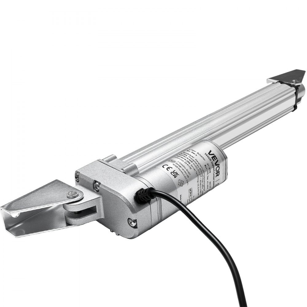 VEVOR 12V Linear Actuator, 8 Inch IP65 Waterproof Linear Actuator, 675lbs/3000N 0.2"/s Motion Actuators with Mounting Bracket for Outdoor Use