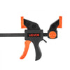 VEVOR Bar Clamps for Woodworking, 2-Pack 12 inch and 2-Pack 6 inch, One-Handed Clamp/Spreader, Quick-Grip F-Clamp with 154 lbs Load Limit, Premium Plastic and Steel, for Woodworking Metal working