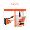 VEVOR Bar Clamps for Woodworking, 2-Pack 36 inch Parallel Clamp Set, F-Clamp with 1500 lbs Load Limit, Even Pressure, High-strength Plastic and Carbon Steel, for Woodworking Metal Working, Orange