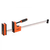 VEVOR Bar Clamps for Woodworking, 2-Pack 36 inch Parallel Clamp Set, F-Clamp with 1500 lbs Load Limit, Even Pressure, High-strength Plastic and Carbon Steel, for Woodworking Metal Working, Orange