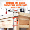 VEVOR Bar Clamps for Woodworking, 2-Pack 36" Clamp, Quick-Change F Clamp with 600 lbs Load Limit, 2.5" Throat Depth, Cast Iron and Carbon Steel, Wood Clamps for Woodworking Metal Working