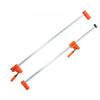 VEVOR Bar Clamps for Woodworking, 2-Pack 50" Parallel Clamp Set, F Clamp with 1100 lbs Load Limit, Even Pressure, High-strength Plastic and Carbon Steel, Wood clamps for Woodworking Metal Working