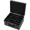VEVOR Graded Card Case 3 Row 180 PSA Slab Storage Box with Secure Lock, Baseball Sports Trading Cards Holder Collector with 12 Dividers, Key, Holds 120 SGC 100 BGS 520 Top Loaders & 999+ Loose Cards