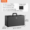 VEVOR Graded Card Storage Box, 5 Slots, Graded Sports Cards Holder Carrying Case with Coded Lock Foam Dividers, for 162 PSA Graded Cards 115 BGS Cards 130 SGC Cards 585 Top Loaders or 999+ Loose Cards