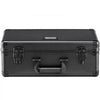 VEVOR Graded Card Storage Box, 4 Slots, Graded Sports Cards Holder Carrying Case with Key Lock Foam Dividers, for 96 PSA Graded Cards 68 BGS Cards 76 SGC Cards 348 Top Loaders or 999+ Loose Cards
