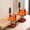 VEVOR Bar Clamps for Woodworking, 4-Pack, 24" Opening F Clamps, 1500 lbs Load Limit, Clamp/Spreader 2 Modes, Soft Rubber Pads, Ergonomic Handle, Carbon Steel Bar, for Wood Working and Metal Working