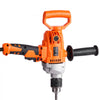 VEVOR Drill Mixer, 5/8 inch Corded Electric Drill Mixer Set, 0-850RPM 5.8A Mixing Drills, Mixing Drills Machine with D-Handle for Drilling & Blending, Handheld Cement Mixers for Fodder, Paint, Cement
