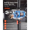 VEVOR Drill Mixer 5/8 inch 11.7 Amp 1300 W Corded Electric Drill Mixer Set, For Drilling & Mixing Cement Clay Paint, 0-1050 RPM 6-Speed Adjustment, Handheld Cement Mixer with 360° Adjustable Handle