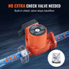 VEVOR 007-F5-7IFC Hot Water Recirculating Pump, 110V, 70W 23 GPM Hot Water Circulation Pump, 1" NPT Flange 3-Speed Circulator Pump, Quiet Operation Circulator Pump for Home Water Heater System
