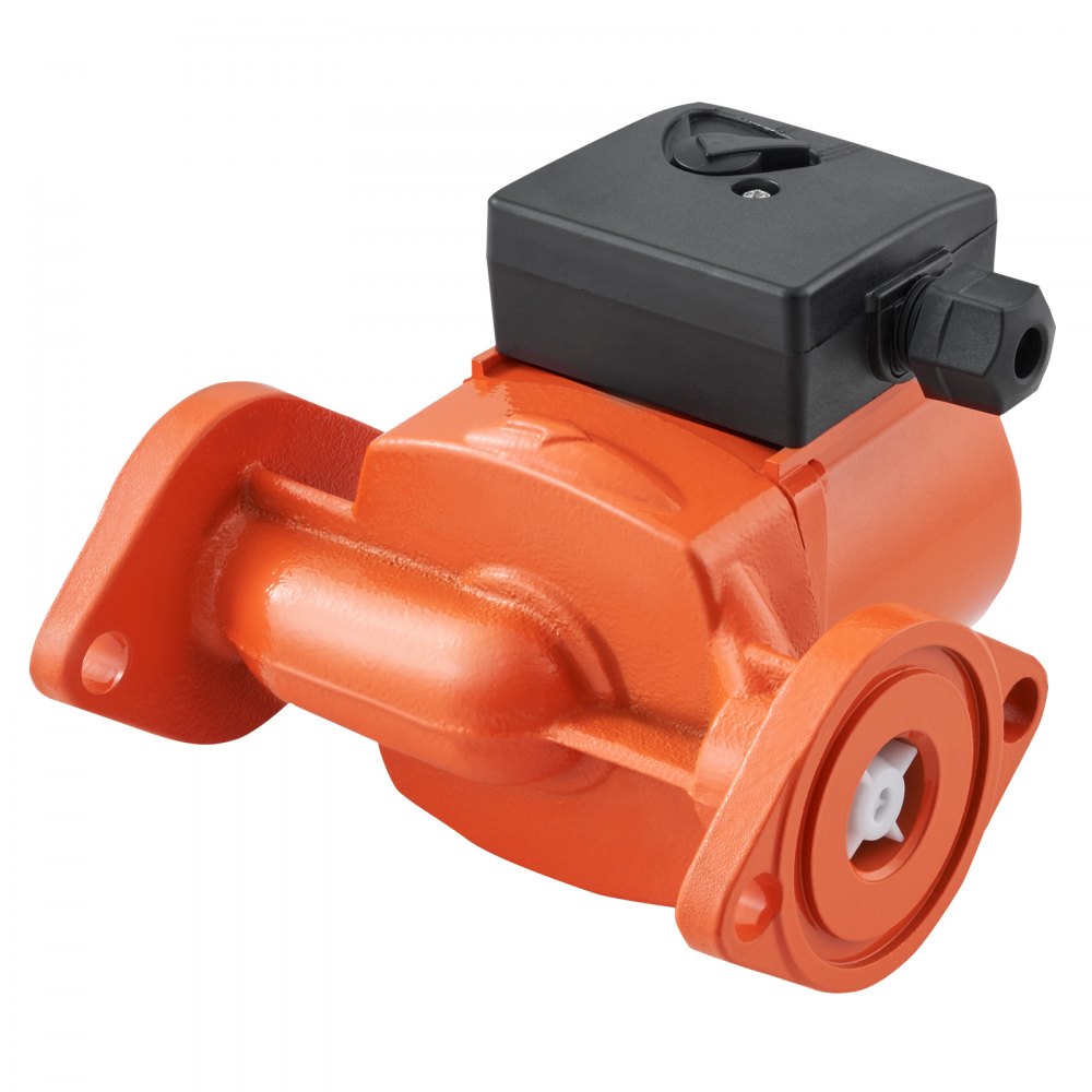 VEVOR 007-F5-7IFC Hot Water Recirculating Pump, 110V, 70W 23 GPM Hot Water Circulation Pump, 1" NPT Flange 3-Speed Circulator Pump, Quiet Operation Circulator Pump for Home Water Heater System
