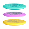 VEVOR Disc Golf Set, 3 Pack Disc Golf Starter Set, Beginners Flying Discs for Full-Body Strength Training, with Putter, Mid-Range, Driver for Outdoor Backyard, Lawn, Beach, and Park