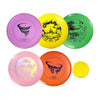 VEVOR Disc Golf Set, 5 PCS Beginners Flying Discs, Disc Golf Starter Set for Full-Body Strength Training, with Putter, Mid-Range, Driver, Mini Marker, for Outdoor Backyard, Lawn, Beach