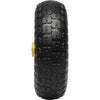 VEVOR Solid PU Run-Flat Tire Wheel, 10", 2-Pack, 400 lbs Dynamic Load, 450 lbs Static Load, Flat Free Tubeless Tires and Wheels for Hand Truck, Utility Cart, Dollies, Garden Trailers, Various Carts