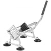 VEVOR Commercial Vegetable Slicer, 1/4"+3/8"+1/2" Fruit Slicer, Stainless Steel and Aluminum Alloy Vegetable Cutter Slicer Machine, Manual Slicer with Non-slip Feet, for Radishes, Onions, Potatoes