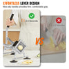 VEVOR Commercial Vegetable Slicer, 1/4 inch Fruit Slicer, Stainless Steel and Aluminum Alloy Vegetable Cutter Slicer Machine, Manual Slicer with Non-slip Feet, for Radishes, Onions, Potatoes, Lemons
