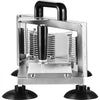 VEVOR Commercial Tomato Slicer, 1/4"+3/8"+3/16" Tomato Cutter Slicer, Stainless Steel Heavy Duty Tomato Slicer Machine, Manual Tomato Slicer with Non-slip Feet, Cutting Tomatoes, Cucumbers, Bananas