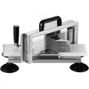 VEVOR Commercial Tomato Slicer, 1/4"+3/8"+3/16" Tomato Cutter Slicer, Stainless Steel Heavy Duty Tomato Slicer Machine, Manual Tomato Slicer with Non-slip Feet, Cutting Tomatoes, Cucumbers, Bananas