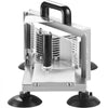 VEVOR Commercial Tomato Slicer, 1/4 inch Tomato Cutter Slicer, Stainless Steel Heavy Duty Tomato Slicer Machine, Manual Tomato Slicer with Non-slip Feet, for Cutting Tomatoes, Cucumbers, Bananas