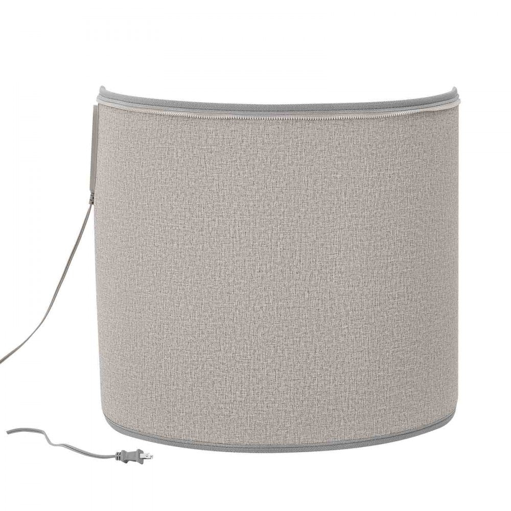 VEVOR Under Desk Space Heater,Rollable Foot Warmer Portable for Home&Office,Timer & Secure,Quiet for Legs,Ankles,Touch&Remote Control Personal Electric Round Surround Warming Pad,Over-Heat Protection