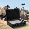 VEVOR Waterproof Hard Case, 19 x 14 x 5 Inches, with Customizable Foam, Portable Protective Hard Camera Case, Shockproof for Laptop, Pistol, Camera, and More, Black