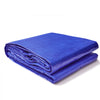VEVOR Heavy Duty Tarp Waterproof 12x16 ft, Plastic Poly Tarp Cover 5 Mil, Multi Purpose Outdoor Tarpaulin with High Durability Reinforced Grommets and Edges for Truck, RV, Boat, Camping (Blue)