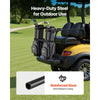 VEVOR Golf Cart Bag Holder, 53.9 x 7.7 x 2.4 Inch, Compatible with Most 2+2 Golf Cart Rear Seat with 1.2-Inch Square Tubes, Adjustable Rear Seat Carts Club Holder with Strap, No Drilling Required