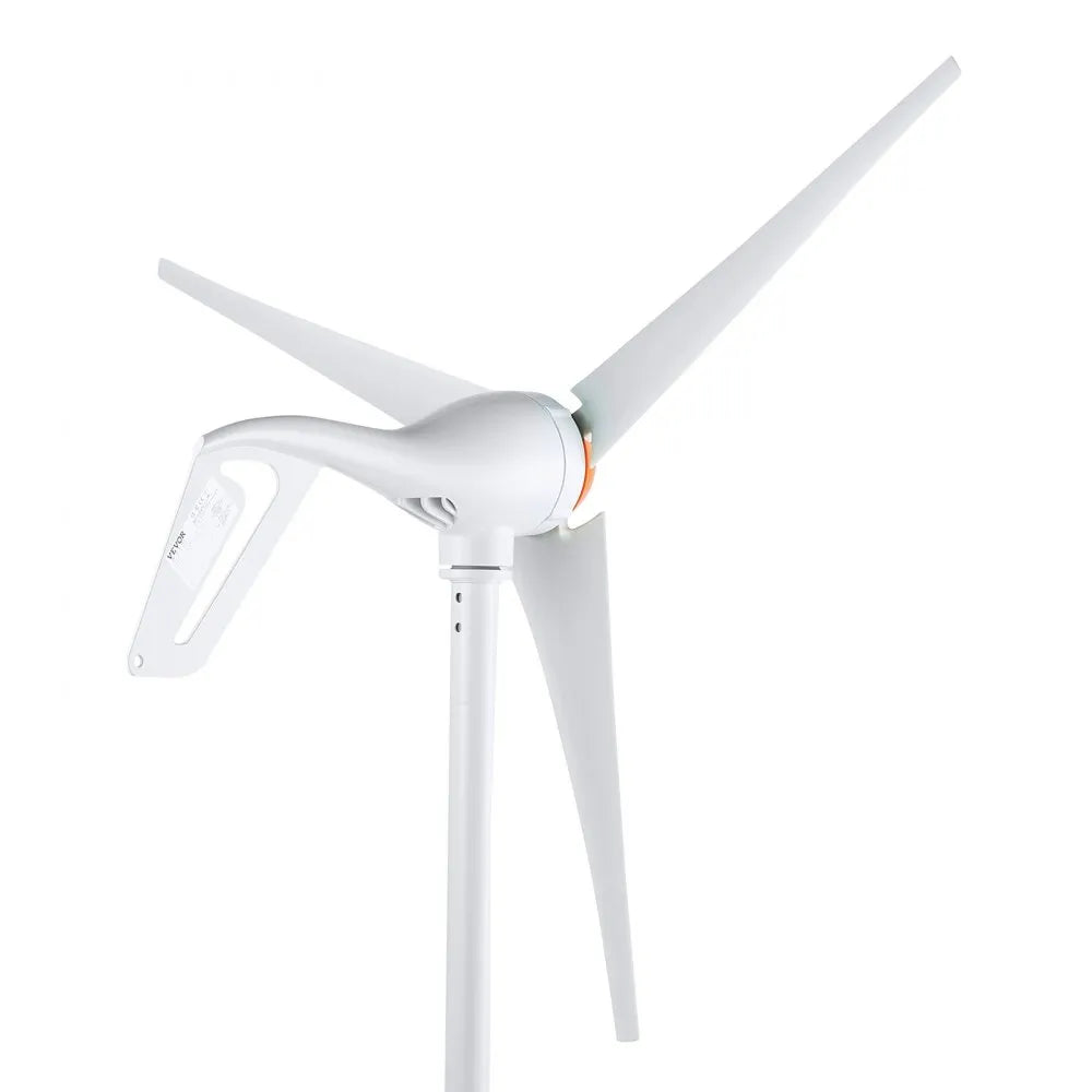 VEVOR 500W Wind Turbine Generator, 12V Wind Turbine Kit, 3-Blade Wind Power Generator with MPPT Controller, Adjustable Windward Direction & 2.5m/s Start Wind Speed, Suitable for Home, Farm, RVs, Boats