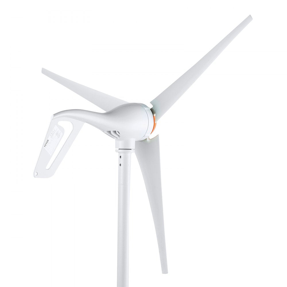 VEVOR 500W Wind Turbine Generator with Anemometer, 12V Wind Turbine Kit, 3-Blade Wind Power Generator, MPPT Controller & Adjustable Windward Direction, Suitable for Home, Farm, RVs, Boats