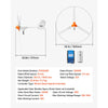 VEVOR 1000W 12V Wind Turbine Generator, 3-Blade Wind Turbine Kit with Wind/Solar Hybrid Controller, Efficient 3-Phase AC Permanent Wind Power Generator for RV Boat Home Farm (Tower Pole Not Include)