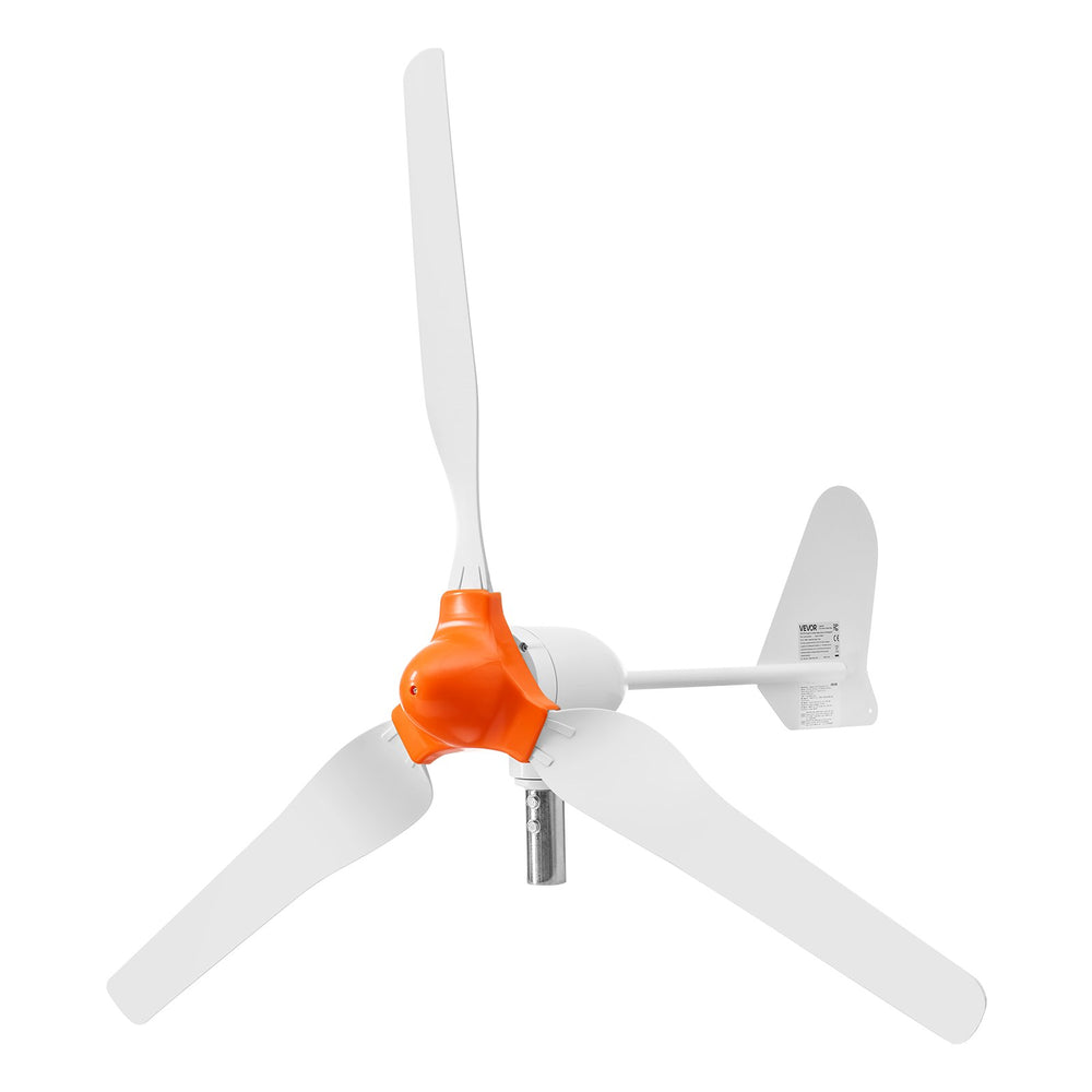VEVOR 1000W 12V Wind Turbine Generator, 3-Blade Wind Turbine Kit with Wind/Solar Hybrid Controller, Efficient 3-Phase AC Permanent Wind Power Generator for RV Boat Home Farm (Tower Pole Not Include)