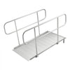 VEVOR Wheelchair Ramp with Handrails, 71.1 x 32.7 in, Heavy Duty Wide Aluminum Wheelchair Ramp with Adjustable Legs, 1000 lbs Capacity, Portable Threshold Ramps for Home Steps, Stairs, Doorways, Curbs