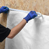 VEVOR House Wrap, 9 x 150 ft, 0.13 mm Thick Vapor Barrier, Heavy Duty Plastic Sheeting for Tear-resistant, Drop Cloth Vapor Barrier Covering for Residential & Commercial Construction, White