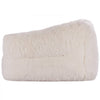VEVOR Bean Bag Chair, BeanBag Sofa Chair with Armrests for Adults, Fluffy Plush & High-Density Foam Filling Adult Bean Bag with Zapper, Comfy Lazy Sofa Chair Ideal for Living Room, Bedroom, Beige