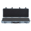 VEVOR Hard Rifle Case, Lockable Rifle Case with Pre-cut Foams, 40 in Gun Storage with Wheels, IP67 Waterproof & Dustproof Movable Large Pistol Storage for Rifles, Shotguns, Airsoft Guns, Grey
