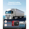 VEVOR Truck Air Conditioner, 12V 10000 BTU Mini Split AC Unit, 400 m³/h Airflow Cab Air Conditioner, Quiet A/C Unit Fast Cooling for Semi Truck, Camper, Construction Vehicle, Crane, Tractor, Excavator