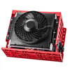 VEVOR Truck Air Conditioner, 12V 10000 BTU Mini Split AC Unit, 400 m³/h Airflow Cab Air Conditioner, Quiet A/C Unit Fast Cooling for Semi Truck, Camper, Construction Vehicle, Crane, Tractor, Excavator