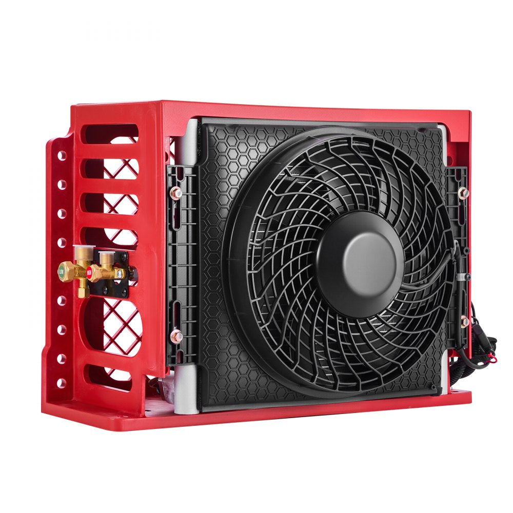 VEVOR Truck Air Conditioner, 12V 10000 BTU Mini Split AC Unit, 400 m³/h Airflow Cab Air Conditioner, Quiet A/C Unit Fast Cooling for Semi Truck, Camper, Construction Vehicle, Crane, Tractor, Excavator