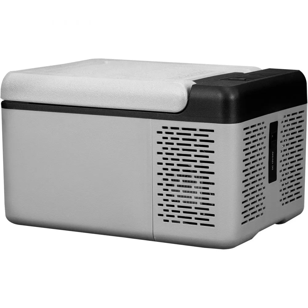 VEVOR 12 Volt Refrigerator 10 Qt, Portable Mini Freezer (-4℉~68℉) with APP Control Car Compressor Fridge Cooler 12V/24V DC and 110-220V AC For Camping, Road Trip, Travel, Outdoor and Home