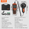 VEVOR Portable Anemometer Split Design, Temp Range 14℉-140℉, LED Screen Digital Air Speed & Temperature Meter, Wind Chill & Velocity Measurement, Ideal for Sailing, Surfing, Flying, HVAC